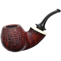 Grechukhin Sandblasted Bent Apple with Ivorite