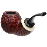Grechukhin Sandblasted Bent Apple with Ivorite