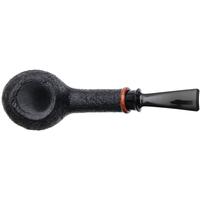 Bill Shalosky Sandblasted Bent Apple with Amboyna Burl (434)