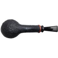 Bill Shalosky Sandblasted Bent Apple with Amboyna Burl (434)