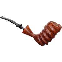 Danish Estates Soren Hand-Carved Spiral Freehand