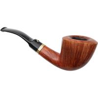 Italian Estates Ser Jacopo Gem Series Bent Dublin with Gold Band (Granato)