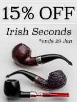 15% Off Irish Seconds