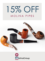 15% Off Molina Pipes