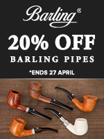 20% Off Barling Pipes