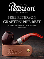 Free Peterson Grafton Pipe Rest with Any New Peterson Pipe