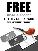 Free 9mm White Elephant Filters Variety Pack